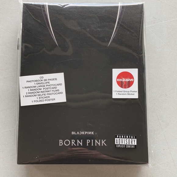 NWT BLACKPINK BORN PINK Black Version B Target Exclusive CD - Picture 6 of 8